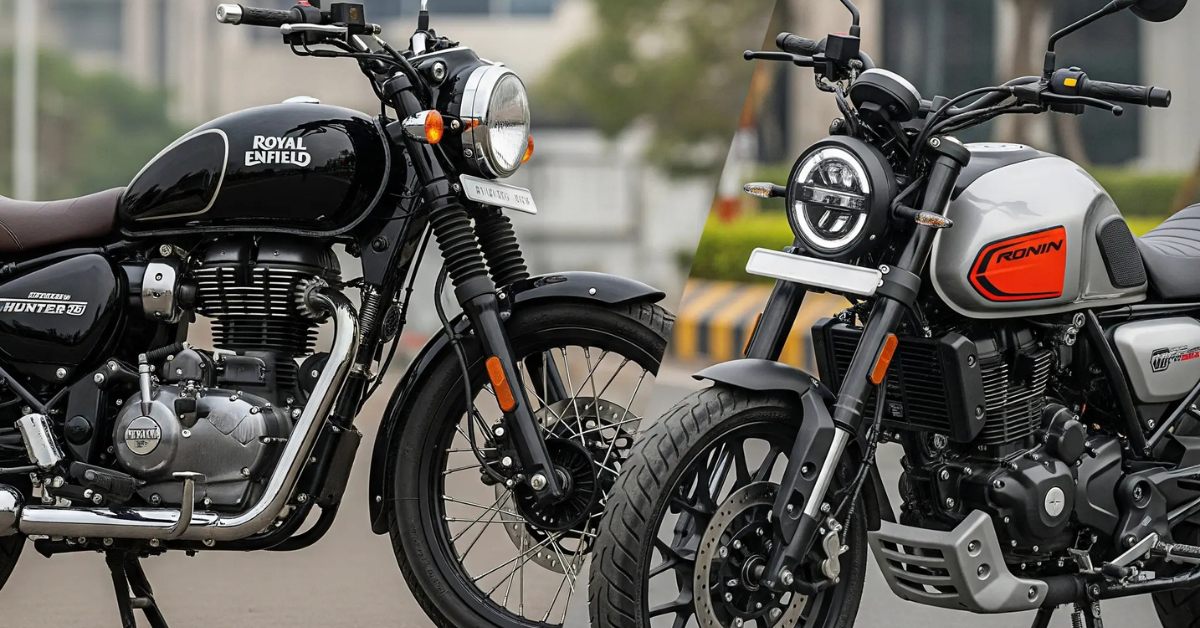 Royal Enfield Hunter 350 vs TVS Ronin